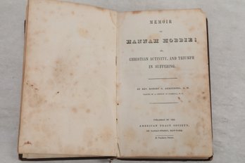 WOMEN AND RELIGION: Hannah Hobbie : Or Christian Activity , And Triumph In Suffering