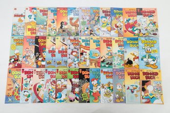 Lot Of 36 Walt Disney Donald Duck Comic Books