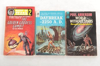 3 Early ACE Paperbacks