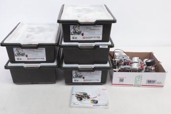 5 Sets Of Lego Mindstorms Education EV3 (45544) W/extra Parts & Pieces