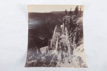 19th Century Photograph:  F. Jay Haynes, Lookout Point, Grand Canyon.