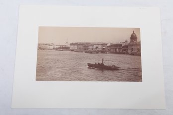 Rare  Early Russian Photograph 19th Century Albumen