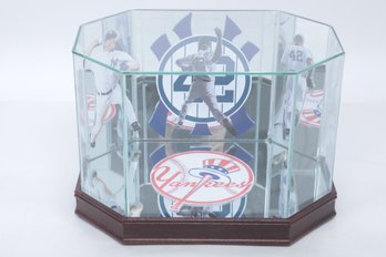 Glass Football Display Case #1