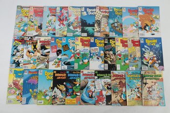 Lot Of 30 Disney Donald Duck Comic Books