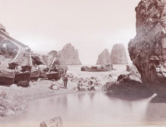 19th Century Photograph By Brogi,  Isola Di Capri, Italy
