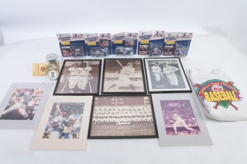 Baseball Memorabilia Box Lot