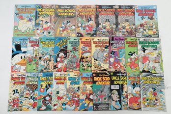 Lot Of 27 Disney Uncle Scrooge Comic Books