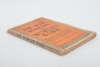 MAGAZINE  September 1914 The War Manual, The Worlds Work