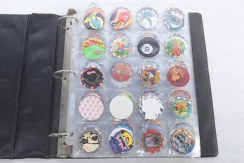 Full Binder Of Vintage POGS