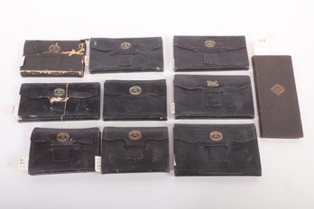 Grouping Of Leather Bound Daily Records/Weather/Journals From 1878-1899