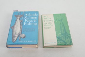 2 Books On Fishing : Atlantic Salmon Flies And Fishing By Joseph D. Bates