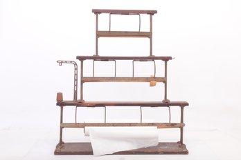 Antique General Store/Butcher 4 Tier Paper Roll Dispenser