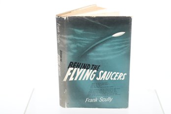 UFOs Early Book On Flying Saucers By Frank Scully 1950 HC DJ