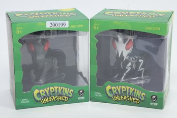 Lot Of CRYPTKINS UNLEASHED UNICORN 5IN VINYL FIGURE