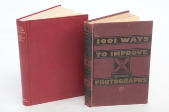 VINTAGE PHOTOGRAPHY GUIDE LOT, Pictorial Landscape Photography And 1001 Ways To Improve Your Photographs