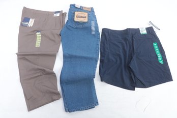 3 Pairs Of New Mens Pants/Jeans/Shorts: 38x30 & 38