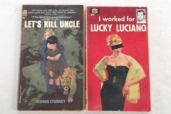 2 Vintage Paperbacks:  Including I Killed Lucky Luciano