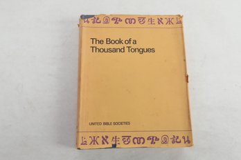 1972, 2nd Edition, Book Of 1,000 Tongues. United Bible Societies
