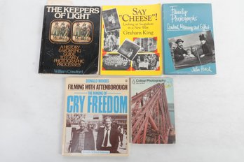 PHOTOGRAPHY BOOK LOT, Including Graham King's Say 'cheese'!