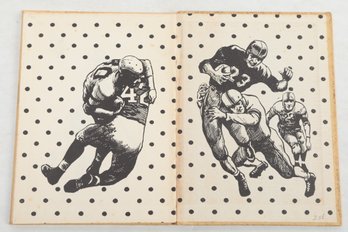 SPORTS  1949 , Defensive Football By Louis Oshins