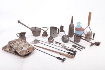 Large Group Of Vintage Kitchen Utensils Accessories & More