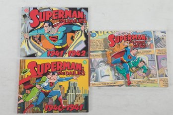 Lot Of Superman Dailies Books