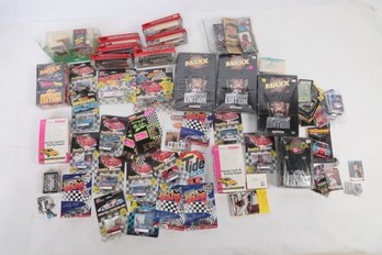 Large Tote - Hoge Poge Racing Lot Of Toys, Cars And Wax Boxes And Sets - Solid Lot!