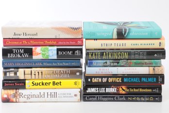 Group Of Hardcover Books By Tom Brokaw, Mary Higgins Clark & More - All Autographed Or With Dedication