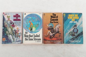 ACE Book Science Fiction 4 Titles  From A Single Owner  Collection.