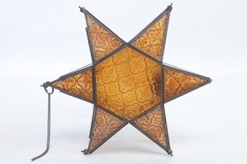 Vintage Slag Glass Star