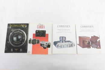LOT OF FOUR VINTAGE CAMERA CATALOGS Including KEH Camera Brokers 1996 Premier Issue