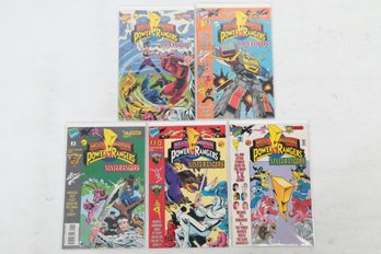 Mighty Morphin Power Rangers Ninja Rangers 1-5 Comic Books