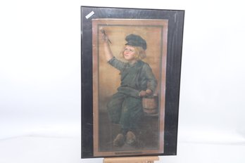 Circa 1900 Dutch Boy Paints Lithograph Hanger