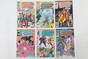 Squadron Supreme 1-6 Comic Books