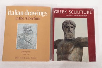 ART :  ITALIAN DRAWINGS & GREEK SCULPTURES 2 Books