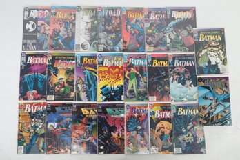 Lot Of 23 Batman Knightfall Comic  Books