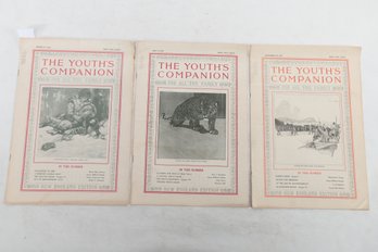 3 Issues Of The 1919 THE YOUTH'S COMPANION , March, July,  September
