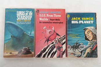 Vintage Paperbacks Science Fiction JACK VANCE BIG PLANET