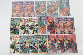 Lot Of 19 Fantastic Four Comic Books