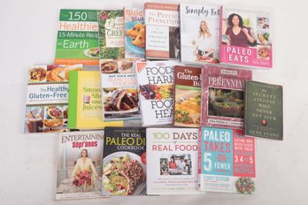 Cookbooks : Box Lot Of Contemporary Titles- Paleo  Keto, Gluten Free