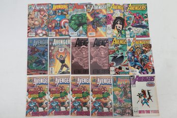 Lot Of 18 Avengers Comic Books