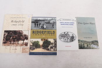 RIDGEFIELD CT HISTORY LOT Including Signed Books