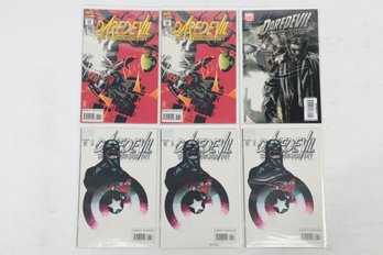 Lot Of 6 Daredevil Comic Books
