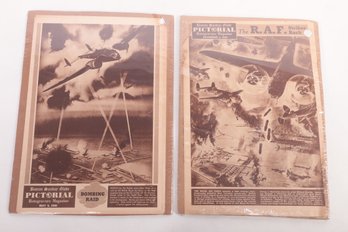 2 1940 Boston Sunday Globe Rotogravure Magazines - Great Covers