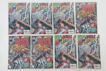 Lot Of 8 Thor Comic Books
