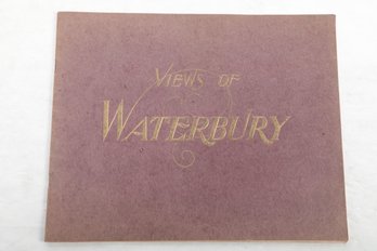 Tourism In Waterbury 1890s Tourist Souvenir Of Views Of Waterbury , Published By The L. H. NELSON COMPANY,