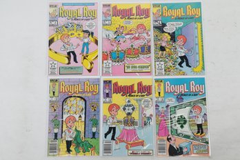 Star Comics Royal Roy 1-6 Comic Books