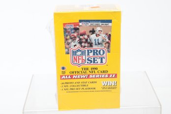 1990 NFL Pro Set Series 2 Sealed Box