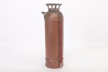 Early 1900's Peerless Copper Fire Extinguisher