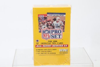 1990 NFL Pro Set Series 2 Sealed Box